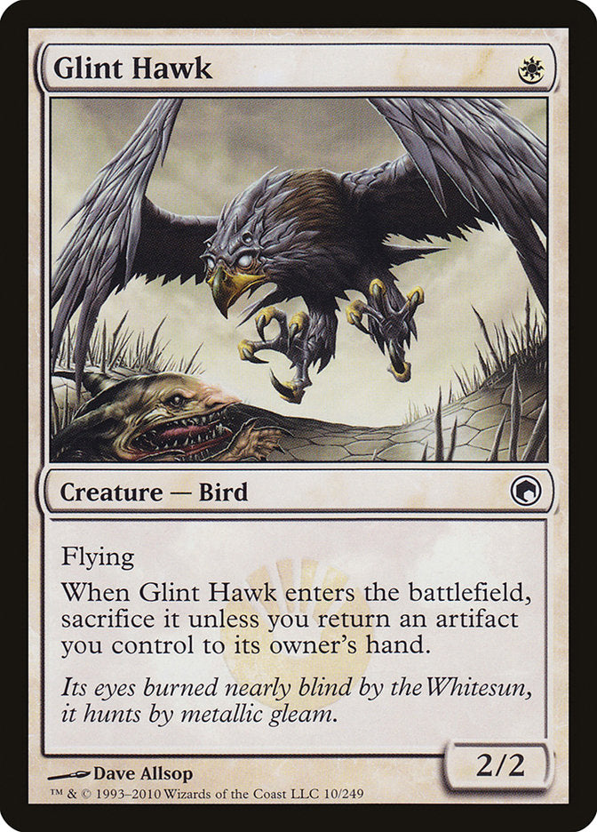 Glint Hawk [Scars of Mirrodin] | L.A. Mood Comics and Games