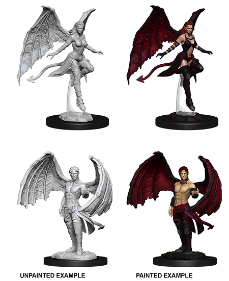 D&D Nolzur's Marvelous Miniatures: Succubus & Incubus | L.A. Mood Comics and Games