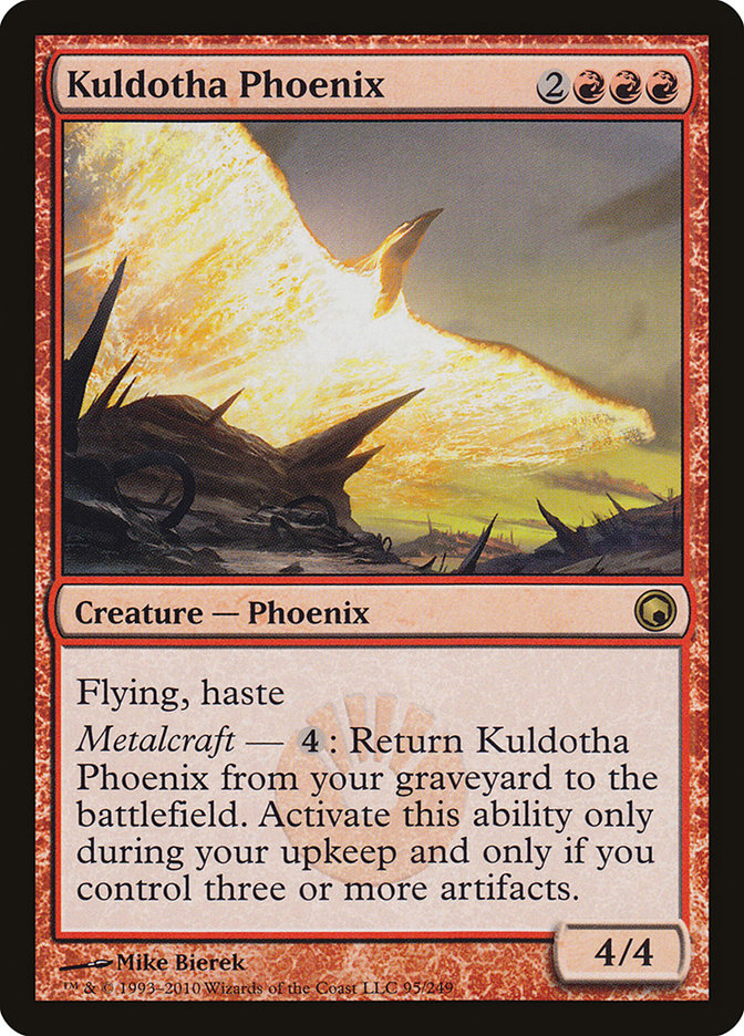 Kuldotha Phoenix [Scars of Mirrodin] | L.A. Mood Comics and Games