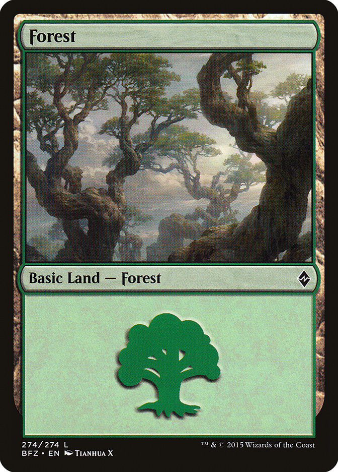 Forest [Battle for Zendikar] | L.A. Mood Comics and Games