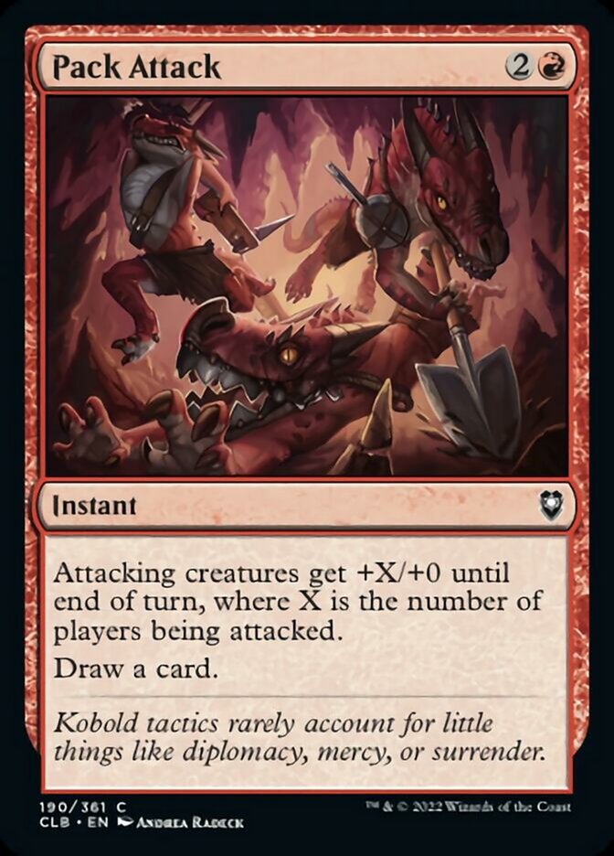 Pack Attack [Commander Legends: Battle for Baldur's Gate] | L.A. Mood Comics and Games