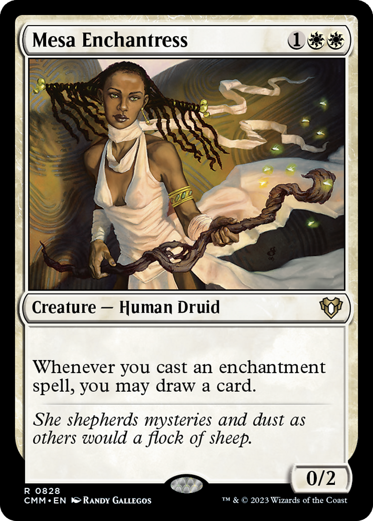 Mesa Enchantress [Commander Masters] | L.A. Mood Comics and Games