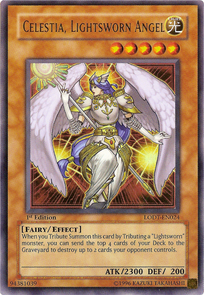 Celestia, Lightsworn Angel [LODT-EN024] Ultra Rare | L.A. Mood Comics and Games