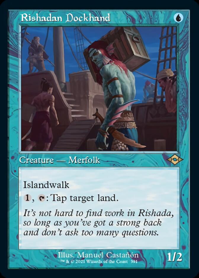 Rishadan Dockhand (Retro Foil Etched) [Modern Horizons 2] | L.A. Mood Comics and Games