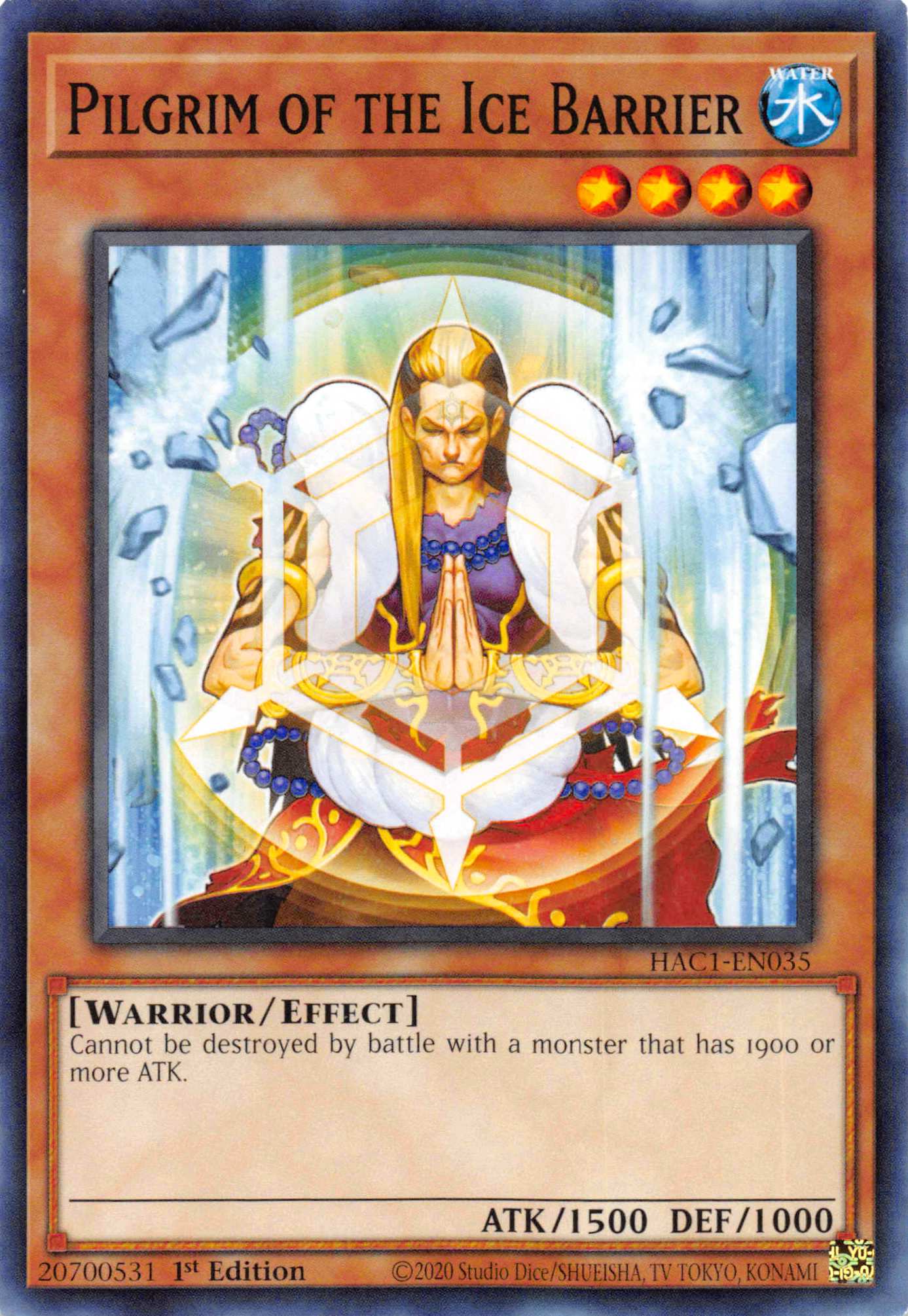 Pilgrim of the Ice Barrier [HAC1-EN035] Common | L.A. Mood Comics and Games