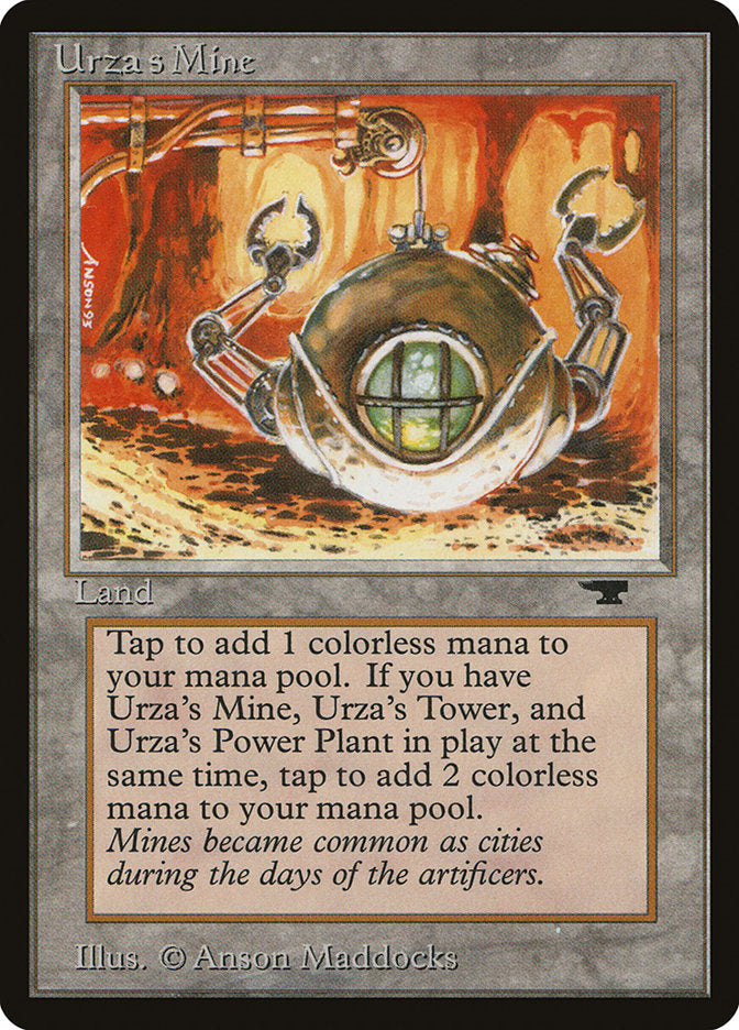 Urza's Mine (Orange Background) [Antiquities] | L.A. Mood Comics and Games
