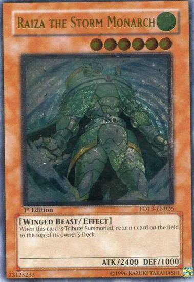 Raiza the Storm Monarch [FOTB-EN026] Ultimate Rare | L.A. Mood Comics and Games