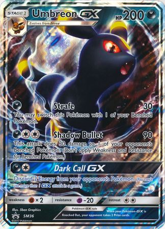 Umbreon GX (SM36) (Jumbo Card) [Sun & Moon: Black Star Promos] | L.A. Mood Comics and Games