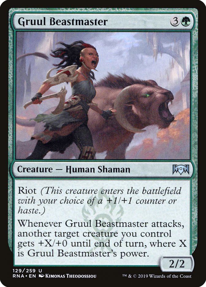 Gruul Beastmaster [Ravnica Allegiance] | L.A. Mood Comics and Games