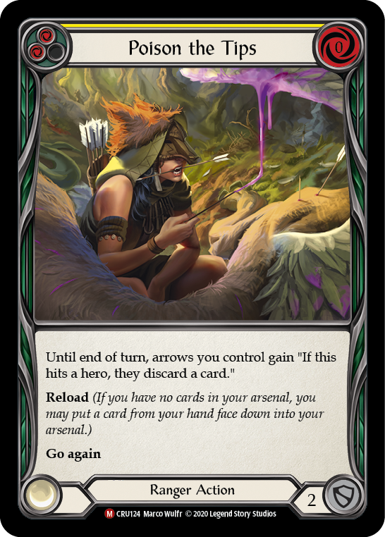 Poison the Tips [CRU124] (Crucible of War)  1st Edition Normal | L.A. Mood Comics and Games