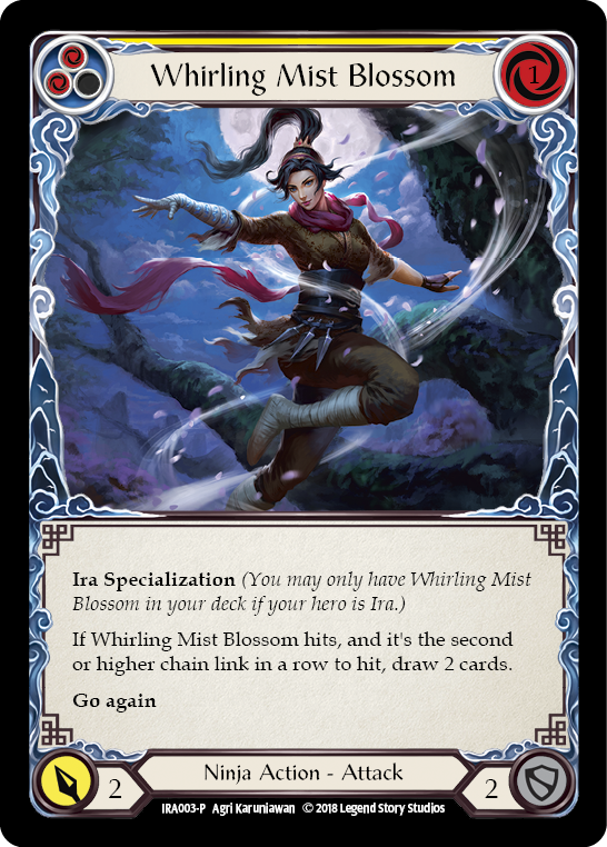 Whirling Mist Blossom [IRA003-P] (Ira Welcome Deck)  1st Edition Normal | L.A. Mood Comics and Games