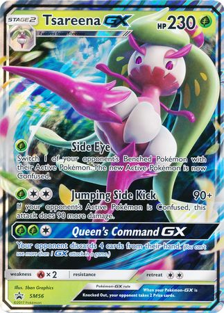 Tsareena GX (SM56) (Jumbo Card) [Sun & Moon: Black Star Promos] | L.A. Mood Comics and Games