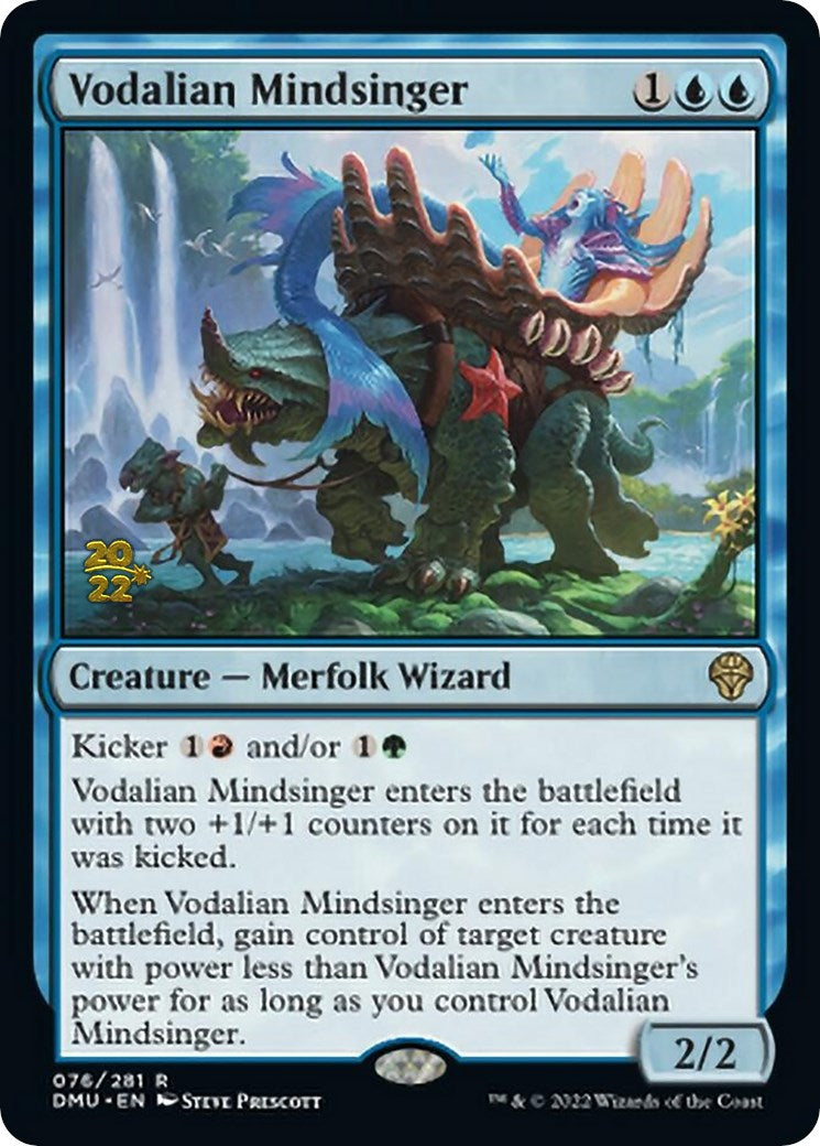 Vodalian Mindsinger [Dominaria United Prerelease Promos] | L.A. Mood Comics and Games