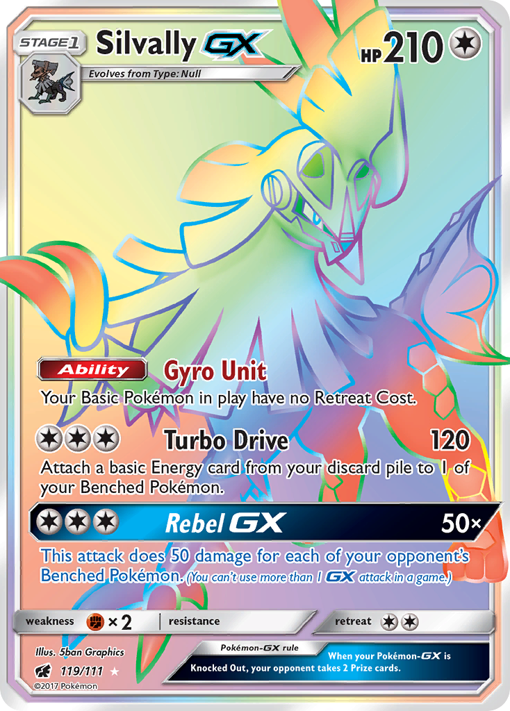 Silvally GX (119/111) [Sun & Moon: Crimson Invasion] | L.A. Mood Comics and Games