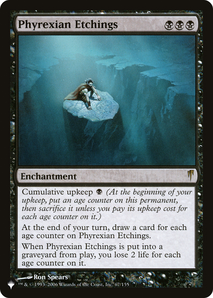Phyrexian Etchings [The List] | L.A. Mood Comics and Games