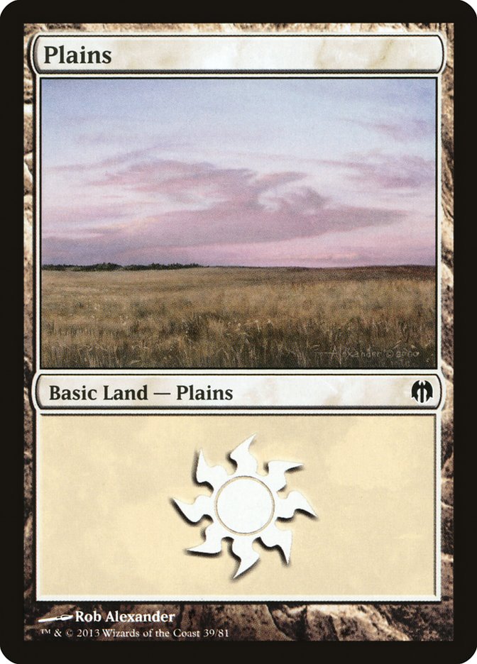 Plains (39) [Duel Decks: Heroes vs. Monsters] | L.A. Mood Comics and Games