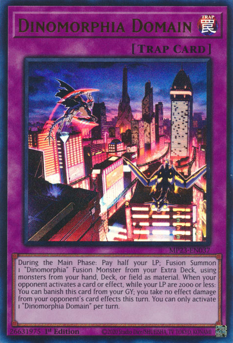 Dinomorphia Domain [MP23-EN037] Ultra Rare | L.A. Mood Comics and Games