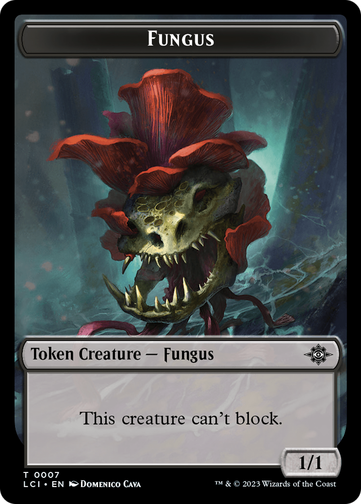 Copy // Fungus Double-Sided Token [The Lost Caverns of Ixalan Tokens] | L.A. Mood Comics and Games