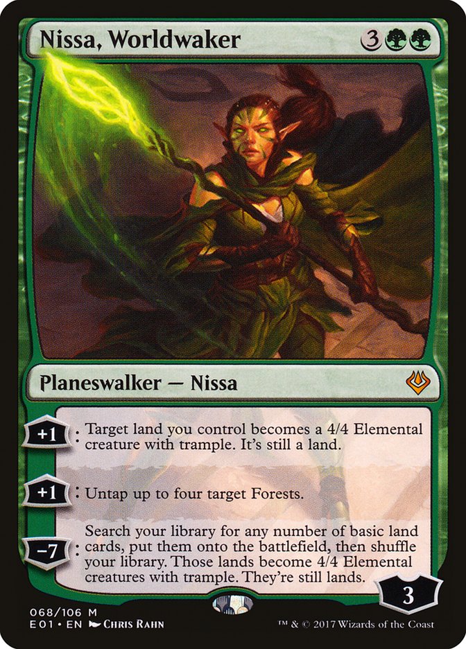 Nissa, Worldwaker [Archenemy: Nicol Bolas] | L.A. Mood Comics and Games