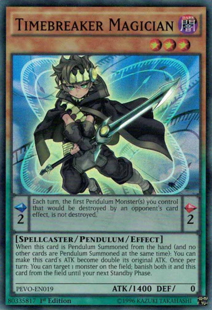 Timebreaker Magician [PEVO-EN019] Super Rare | L.A. Mood Comics and Games