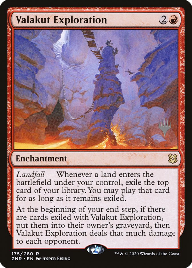 Valakut Exploration (Promo Pack) [Zendikar Rising Promos] | L.A. Mood Comics and Games
