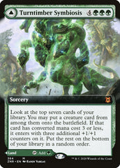 Turntimber Symbiosis // Turntimber, Serpentine Wood (Extended Art) [Zendikar Rising] | L.A. Mood Comics and Games