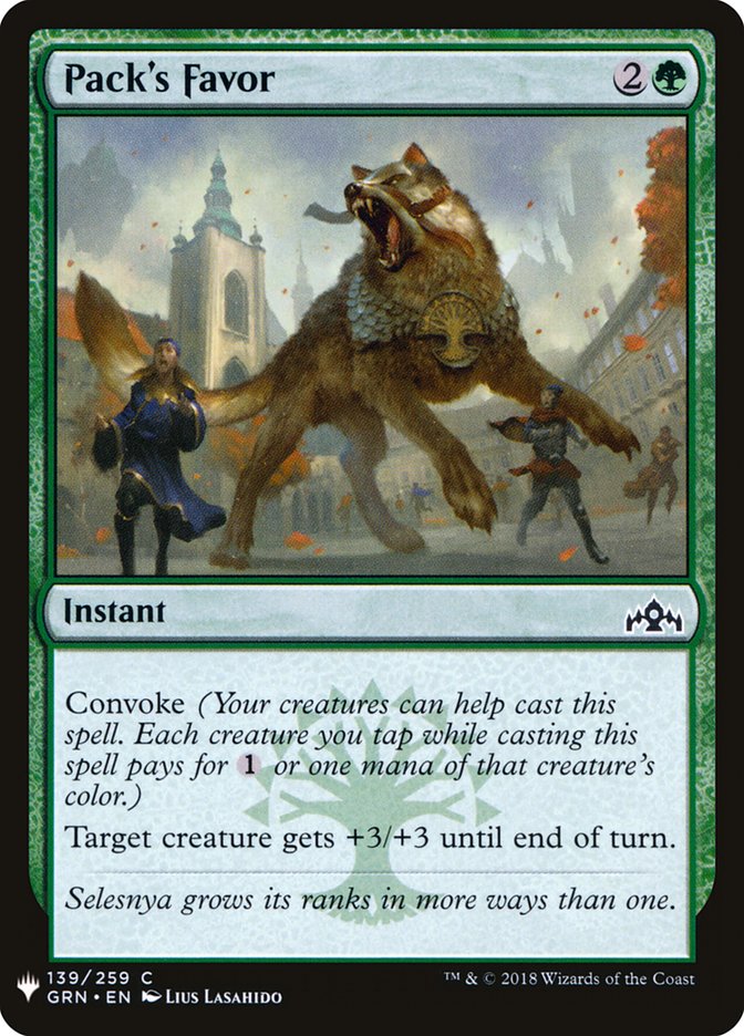 Pack's Favor [Mystery Booster] | L.A. Mood Comics and Games