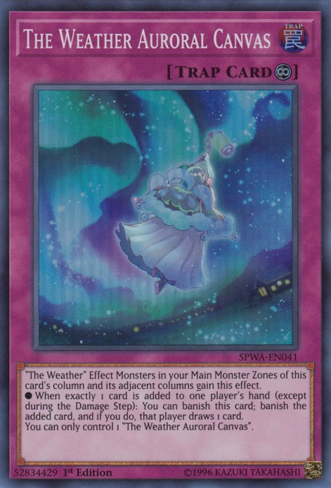 The Weather Auroral Canvas [SPWA-EN041] Super Rare | L.A. Mood Comics and Games