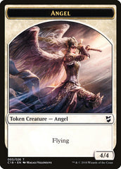 Zombie // Angel Double-Sided Token [Commander 2018 Tokens] | L.A. Mood Comics and Games