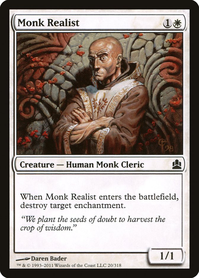 Monk Realist [Commander 2011] | L.A. Mood Comics and Games