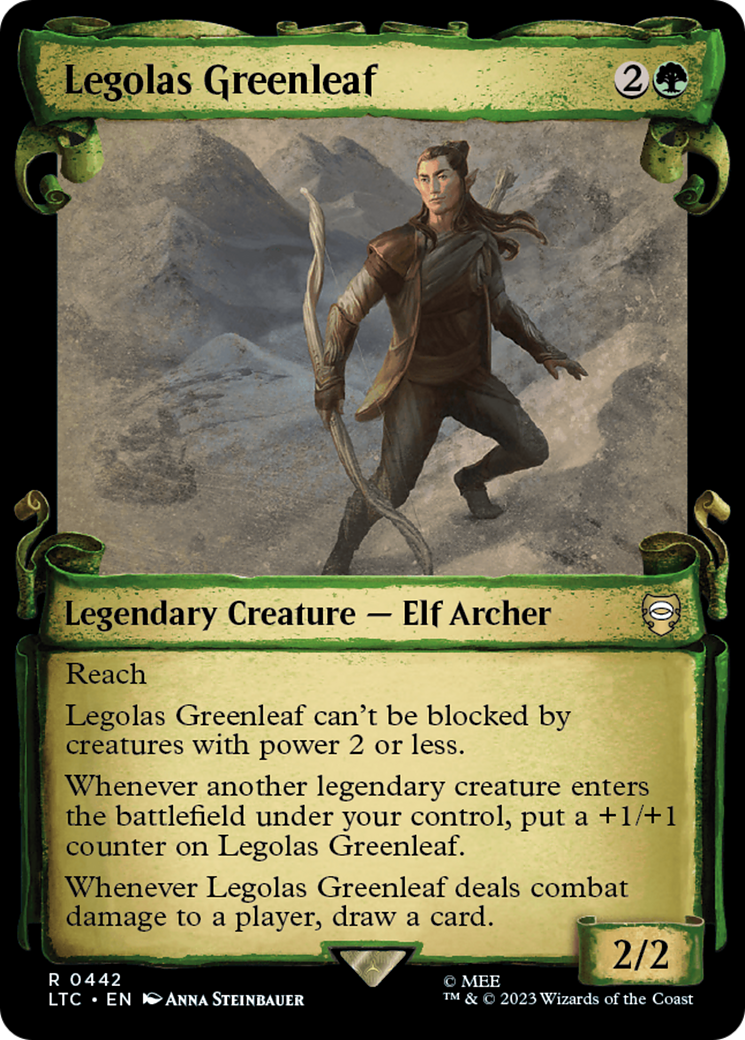 Legolas Greenleaf [The Lord of the Rings: Tales of Middle-Earth Commander Showcase Scrolls] | L.A. Mood Comics and Games