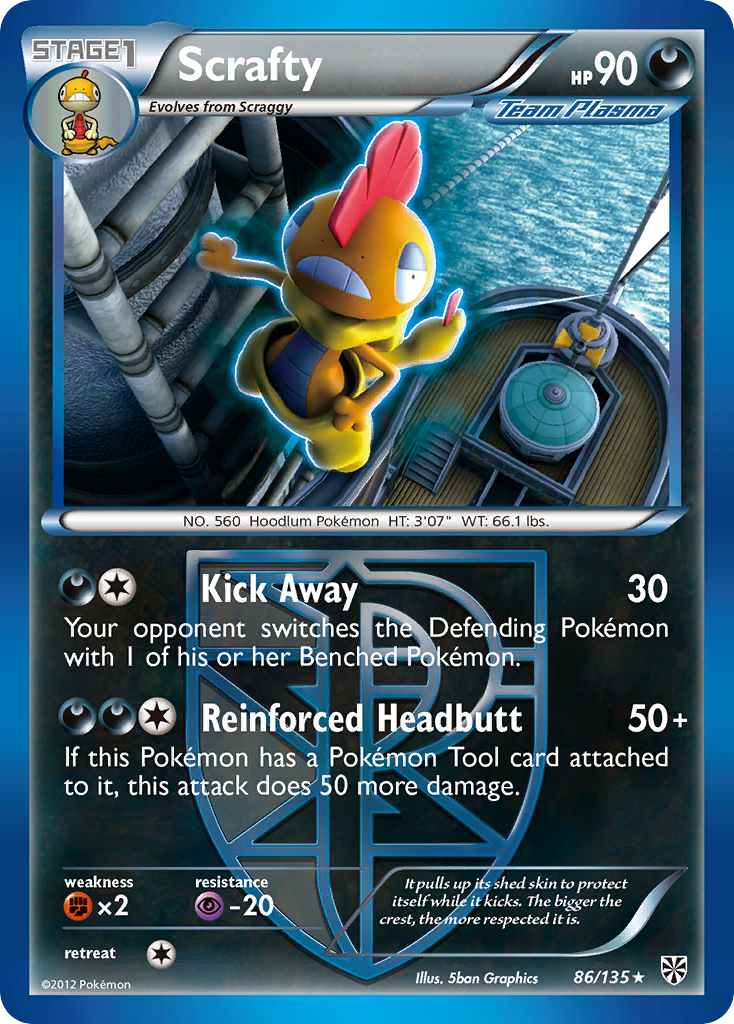 Scrafty (86/135) [Black & White: Plasma Storm] | L.A. Mood Comics and Games