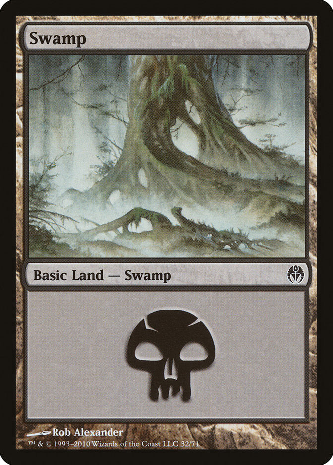 Swamp (32) [Duel Decks: Phyrexia vs. the Coalition] | L.A. Mood Comics and Games