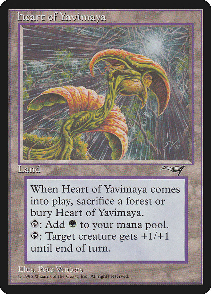 Heart of Yavimaya [Alliances] | L.A. Mood Comics and Games