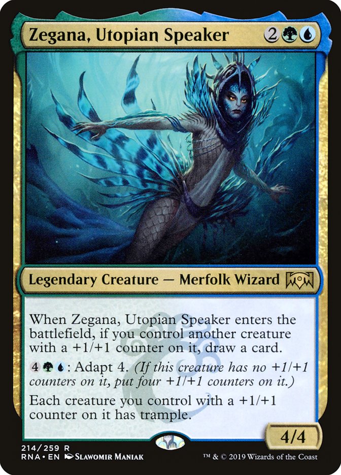 Zegana, Utopian Speaker [Ravnica Allegiance] | L.A. Mood Comics and Games