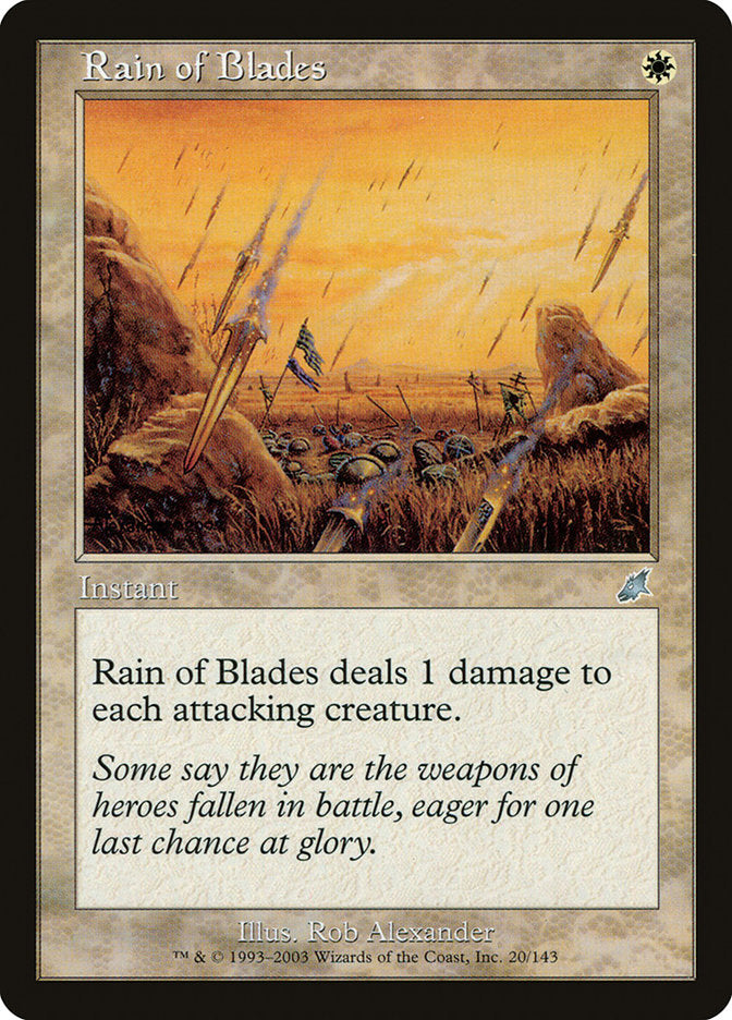 Rain of Blades [Scourge] | L.A. Mood Comics and Games