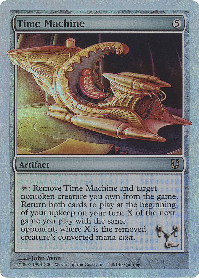 Time Machine (Alternate Foil) [Unhinged] | L.A. Mood Comics and Games