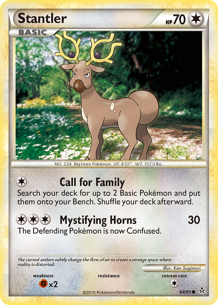 Stantler (64/95) [HeartGold & SoulSilver: Unleashed] | L.A. Mood Comics and Games