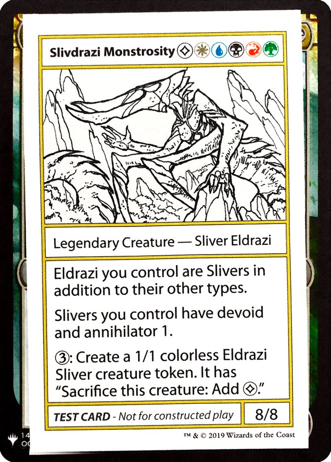 Slivdrazi Monstrosity [Mystery Booster Playtest Cards] | L.A. Mood Comics and Games