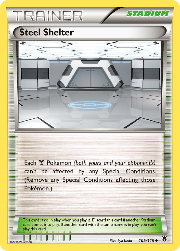 Steel Shelter (105/119) [XY: Phantom Forces] | L.A. Mood Comics and Games