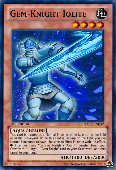 Gem-Knight Iolite [HA06-EN032] Super Rare | L.A. Mood Comics and Games
