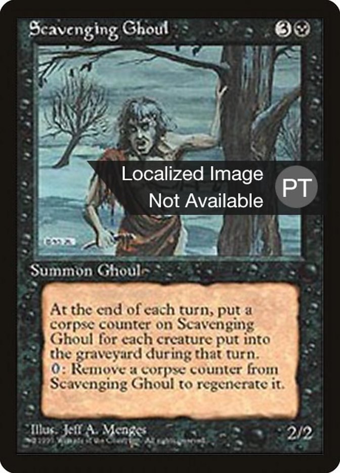 Scavenging Ghoul [Fourth Edition (Foreign Black Border)] | L.A. Mood Comics and Games