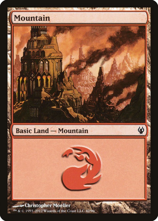 Mountain (42) [Duel Decks: Izzet vs. Golgari] | L.A. Mood Comics and Games