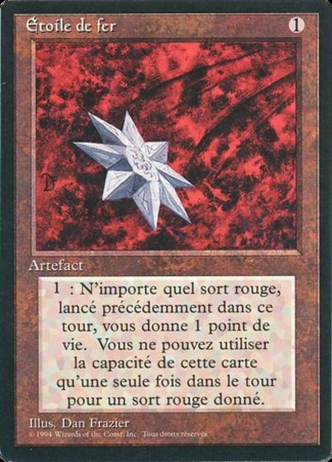 Iron Star [Foreign Black Border] | L.A. Mood Comics and Games