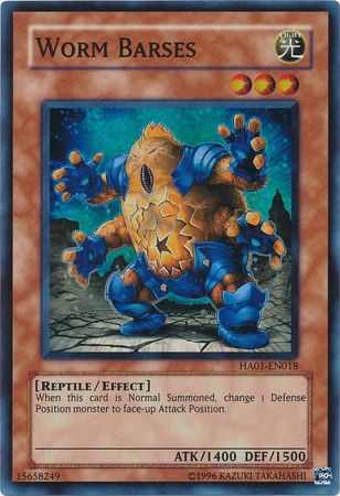 Worm Barses [HA01-EN018] Super Rare | L.A. Mood Comics and Games