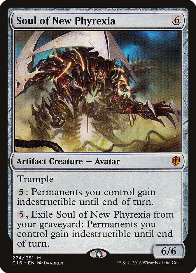 Soul of New Phyrexia [Commander 2016] | L.A. Mood Comics and Games