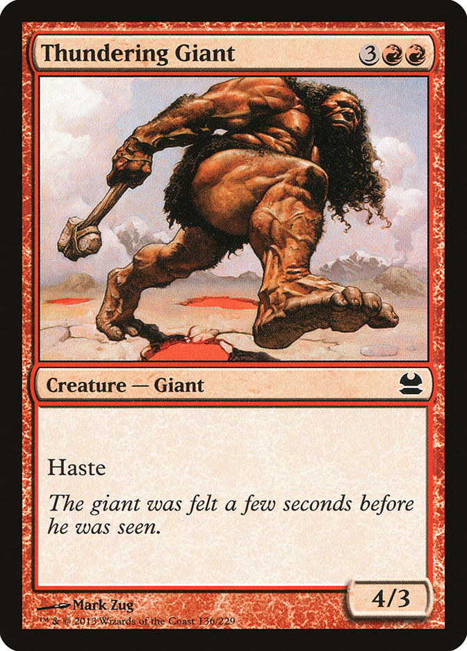 Thundering Giant [Modern Masters] | L.A. Mood Comics and Games