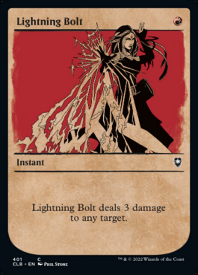 Lightning Bolt (Showcase) [Commander Legends: Battle for Baldur's Gate] | L.A. Mood Comics and Games