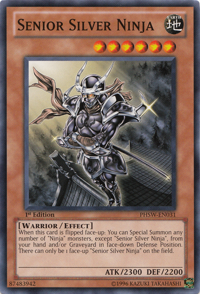 Senior Silver Ninja [PHSW-EN031] Common | L.A. Mood Comics and Games