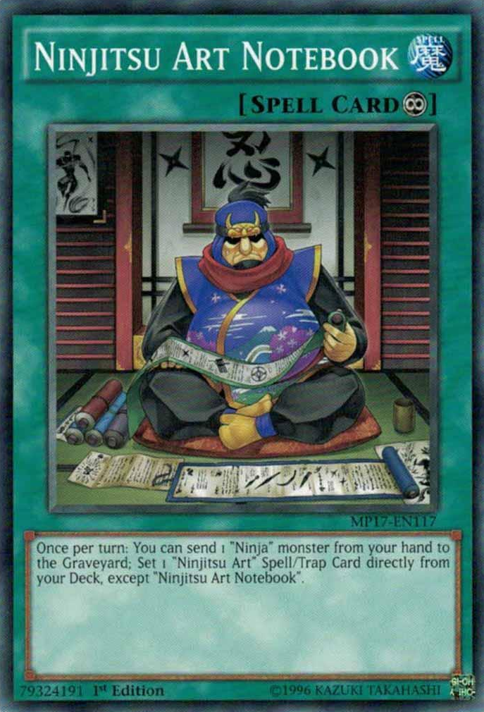 Ninjitsu Art Notebook [MP17-EN117] Common | L.A. Mood Comics and Games